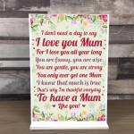 MOTHERS DAY GIFT Standing Plaque Birthday Gift For Mum Mummy