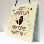 Funny Mothers Day Greetings Card Plaque Joke Gift For Mum