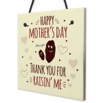 Funny Mothers Day Greetings Card Plaque Joke Gift For Mum