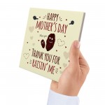 Funny Mothers Day Greetings Card Plaque Joke Gift For Mum