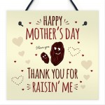 Funny Mothers Day Greetings Card Plaque Joke Gift For Mum