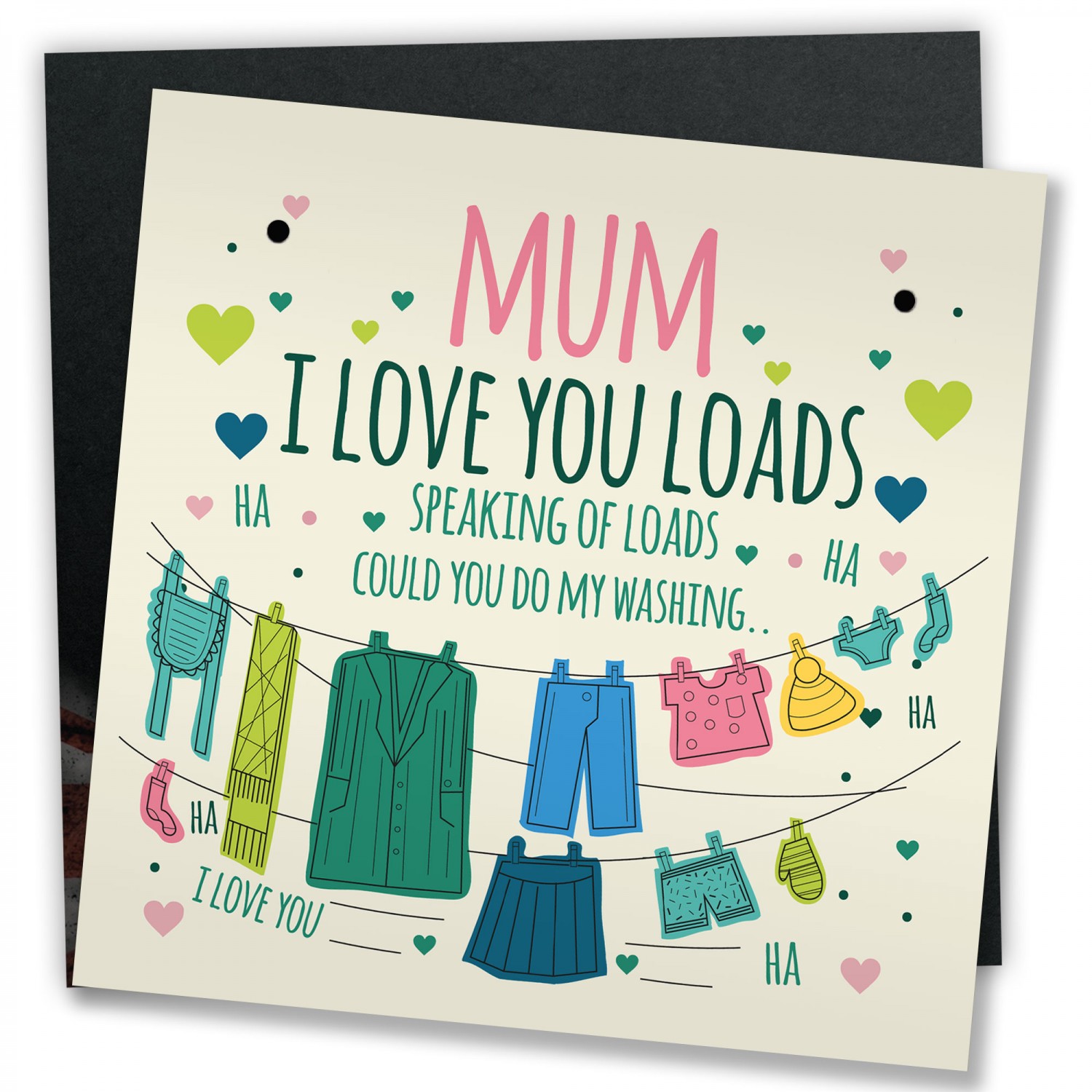 FUNNY MOTHER'S DAY CARD Mum Gift From Daughter Son Joke