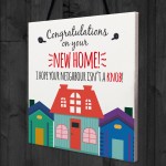 New Home Card Funny Congratulations Card Friendship Gift Joke