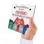 New Home Card Funny Congratulations Card Friendship Gift Joke