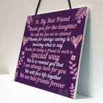 BEST FRIEND Plaque Special Friendship Gift Best Friend Birthday 