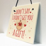 RUDE Birthday Card For Boyfriend Girlfriend Anniversary Gift