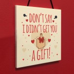 RUDE Birthday Card For Boyfriend Girlfriend Anniversary Gift