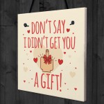 RUDE Birthday Card For Boyfriend Girlfriend Anniversary Gift