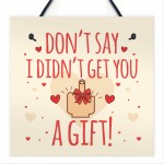 RUDE Birthday Card For Boyfriend Girlfriend Anniversary Gift