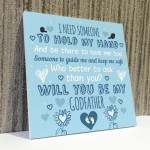 Will You Be My Godfather Request Card Godparent Thank You
