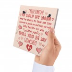 Will You Be My Godmother Request Card Godparent Thank You
