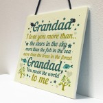 Grandad Gift For Birthday Grandad Gifts From Grandchildren Card