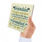 Grandad Gift For Birthday Grandad Gifts From Grandchildren Card