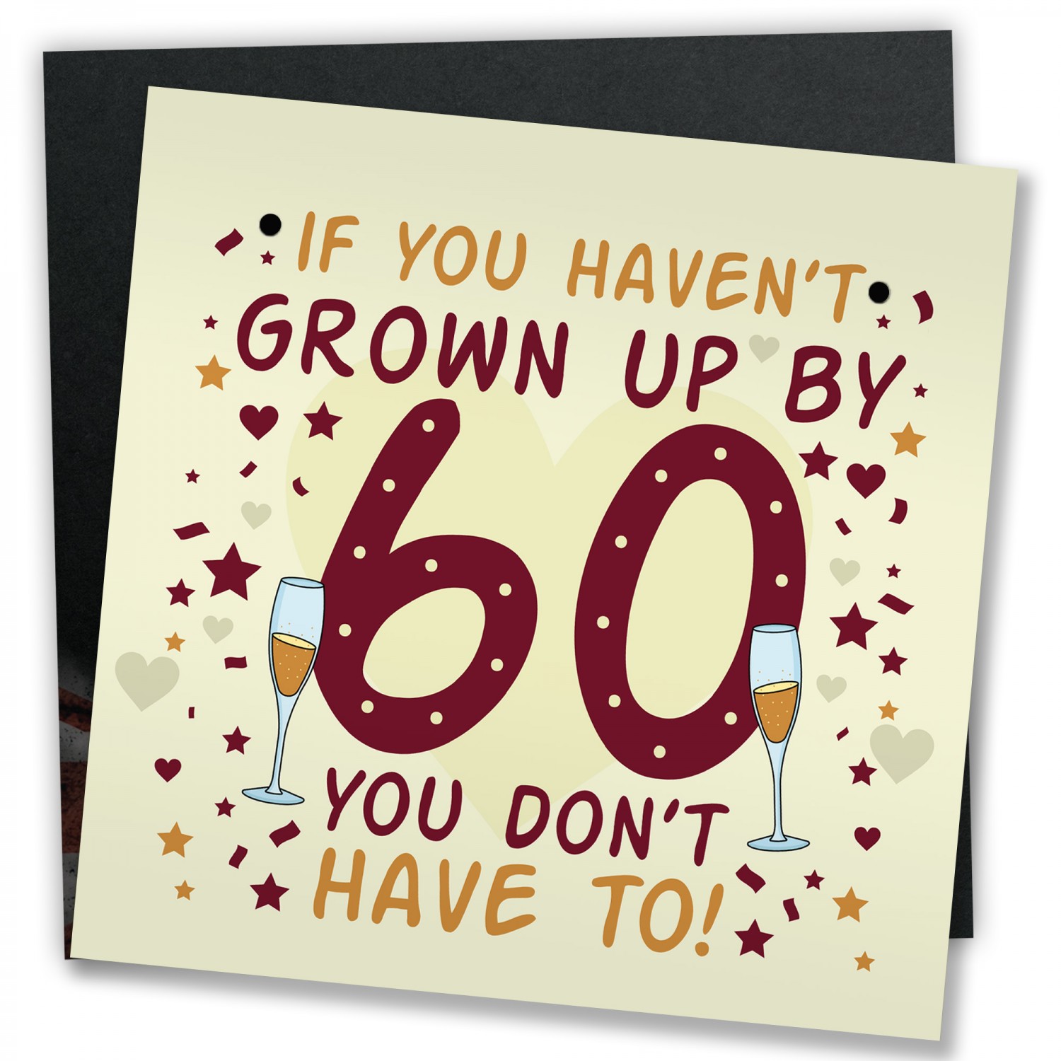Funny 60th Birthday Card Printable 60th Birthday Gift For Men Or Women 