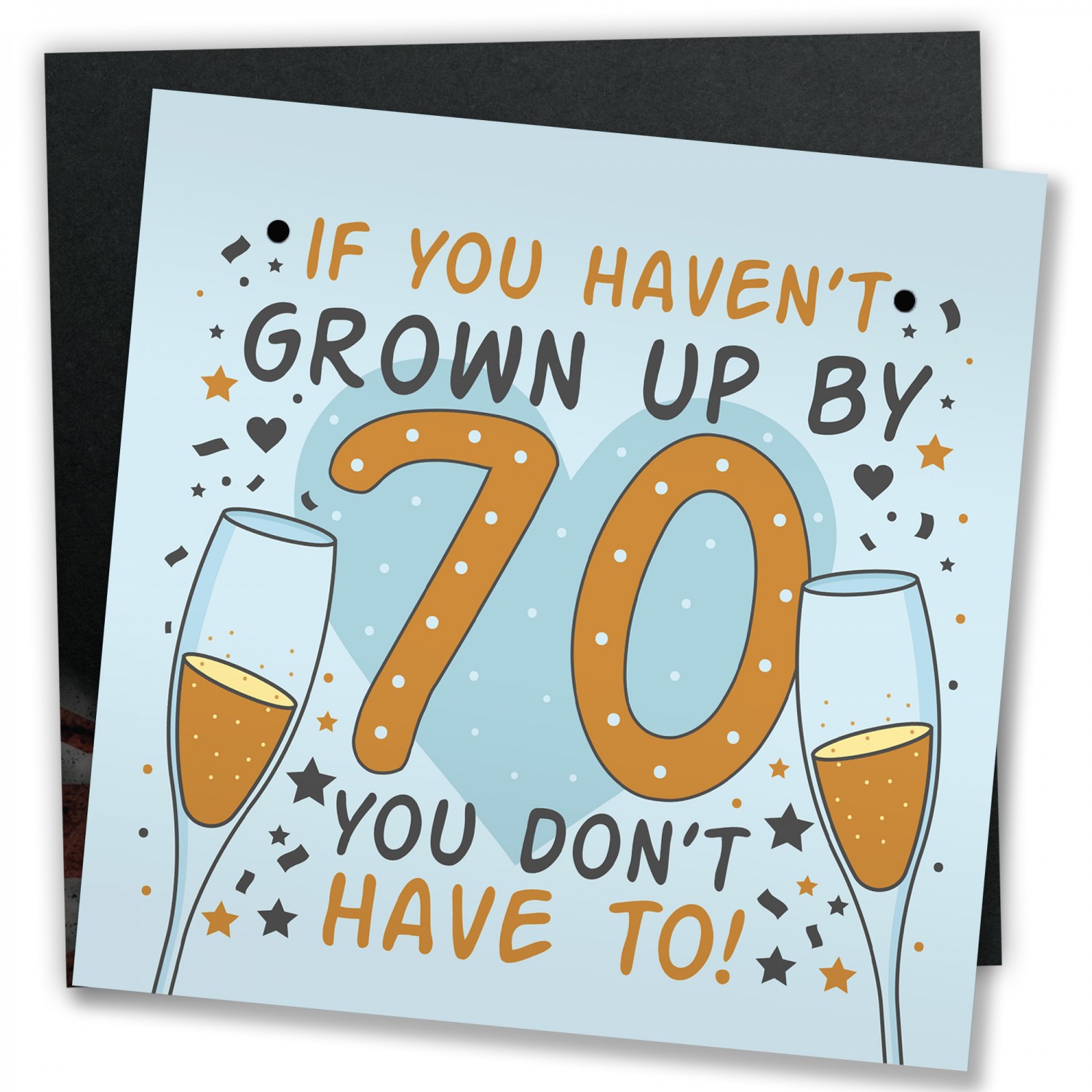 Funny 70th Birthday Card 70th Birthday Presents For Women Men