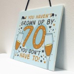 Funny 70th Birthday Card 70th Birthday Presents For Women Men 