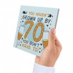 Funny 70th Birthday Card 70th Birthday Presents For Women Men 