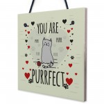 Funny Cats Sign Home Decor Crazy Cat Lady Sign Pet Lover Gifts