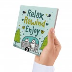 Relax Rewind Enjoy Caravan Sign Caravan Plaque Holiday Gifts