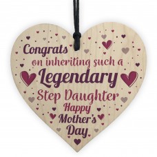 Funny Mother's Day Gift Cards Joke Rude Step Mum Step Daughter