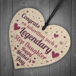 Funny Mother's Day Gift Cards Joke Rude Step Mum Step Daughter