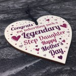 Funny Mother's Day Gift Cards Joke Rude Step Mum Step Daughter