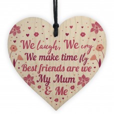 Cute Mum Gift Wood Heart Mothers Day Gift For Mum Birthday Gift 