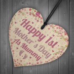 First Mothers Day Gifts 1st Mothers Day Cards Wooden Heart Mum