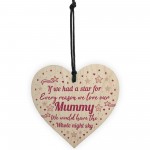 Mummy Gifts Wooden Heart Plaque Mothers Day Gift Mummy Gift