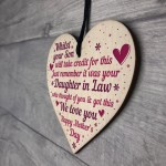 Funny Humour Mothers Day Card In Laws Mother's Day Gift Heart
