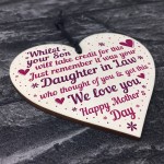 Funny Humour Mothers Day Card In Laws Mother's Day Gift Heart