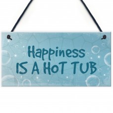 Funny Hot Tub Sign Hanging Plaque Hot Tub Decor Garden Sign 
