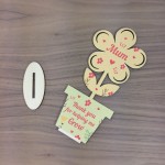 Cute Mum Gift Mothers Day Gift Wood Flower Gift For Mum Birthday