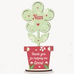 Mothers Day Gift Wooden Flower Nan Birthday Gift Sign NAN Gifts