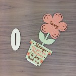 Nanny Gift Nanny Birthday Gift Wooden Flower Mothers Day Gifts