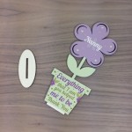 Nanny Gifts Wooden Flower Thank You Gift For Nanny Gift LOVE