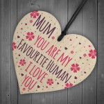 MUM Gift Wooden Heart MUM Birthday Gift Love Sign MUM Birthday