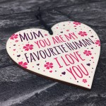 MUM Gift Wooden Heart MUM Birthday Gift Love Sign MUM Birthday