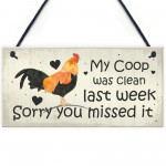 Chicken Sign Hanging Sign Pet Sign Coop Sign Chicken Accessories