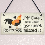 Chicken Sign Hanging Sign Pet Sign Coop Sign Chicken Accessories