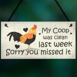 Chicken Sign Hanging Sign Pet Sign Coop Sign Chicken Accessories