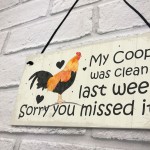 Chicken Sign Hanging Sign Pet Sign Coop Sign Chicken Accessories