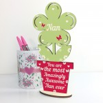 Amazing Nan Gifts Wooden Flower Nan Birthday Christmas Gifts