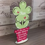 Amazing Nan Gifts Wooden Flower Nan Birthday Christmas Gifts