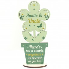 Auntie Uncle Birthday Christmas Gift From Niece Nephew Flower