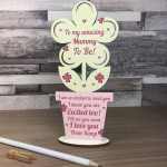 Mummy To Be Gifts From Bump Mothers Day Gift Wooden Flower 