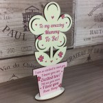 Mummy To Be Gifts From Bump Mothers Day Gift Wooden Flower 