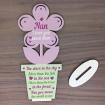 Nan Birthday Christmas Gifts Wood Flower Nan Gifts LOVE Keepsake