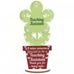 Gifts For Teaching Assistant Wooden Flower Thank You Gifts 