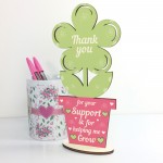Thank You Gifts Wood Flower Gift For Teacher Teaching Assistant